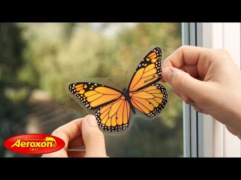 Aeroxon raamsticker tegen vliegen 4st