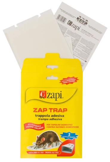 Zapi Zap Lijmval muizen en insecten 15 cm x 21cm